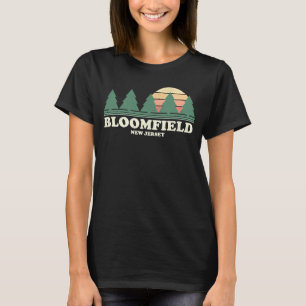 Bloomfield NJ Vintage Throwback Retro 70s T-Shirt