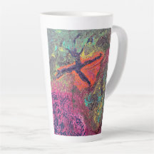 Bloomfusion latte mug