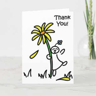 Bloomin' Awesome Thank You Card