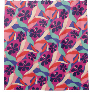 Blooming Aesthetic Shower Curtain