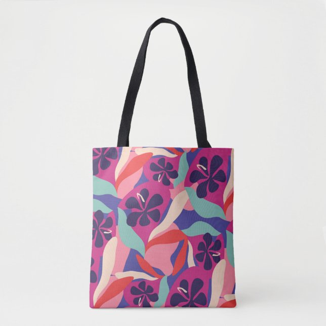 Blooming Aesthetic Tote Bag (Front)