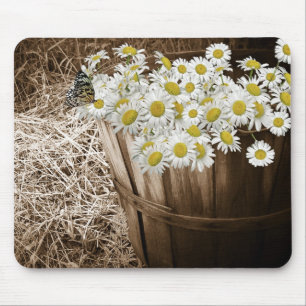 Blooming Basket Mouse Pad