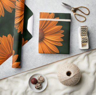 Blooming Beauty - Floral Macro Photography Wrapping Paper