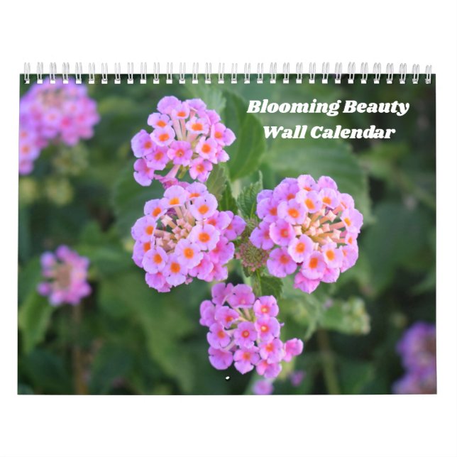 Blooming Beauty Wall Calendar (Cover)