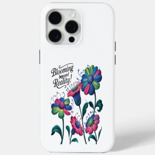blooming beyond of reality iPhone 15 pro max case