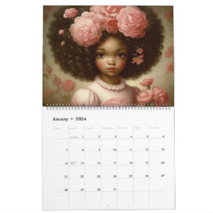 Blooming Black Beauties -Season 2025 Calendar