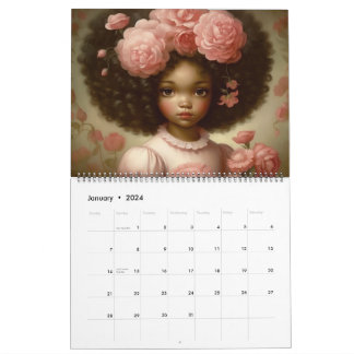Blooming Black Beauties -Season 2025 Calendar