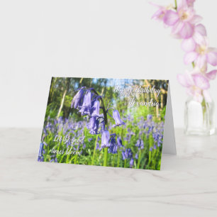 Blooming Bluebells - Personalised Birthday Card