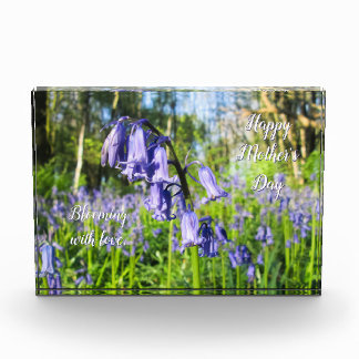 Blooming Bluebells - Personalized Mother's Day Photo Block