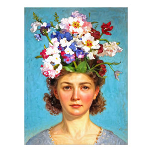“Blooming Bouffant” Anna - Art & Floral Society Photo Print