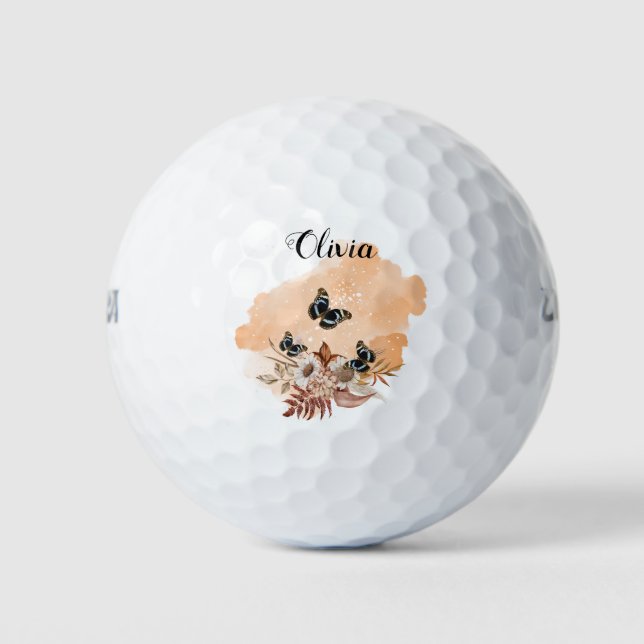 Blooming Bouquet Garden Golf Balls (Front)