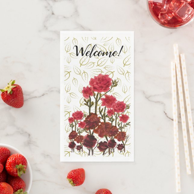 Blooming Bouquet Garden Napkin (Insitu)