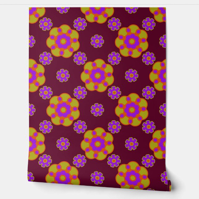 Blooming Bright Night Wallpaper (Unrolling)