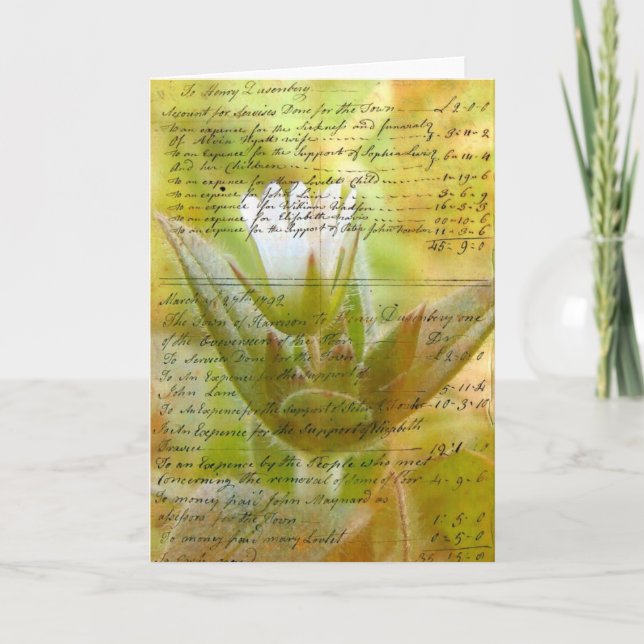 Blooming Card (Front)