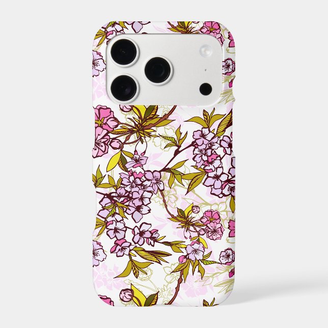 Blooming Cherry Blossom Pattern  (Back)