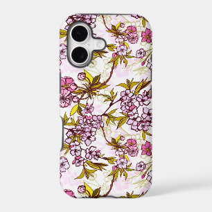 Blooming Cherry Blossom Pattern