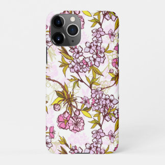 Blooming Cherry Blossom Pattern iPhone 11Pro Case