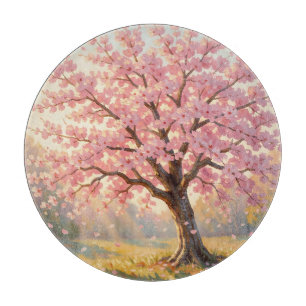 Blooming Cherry Blossom Tree Spring Cutting Board