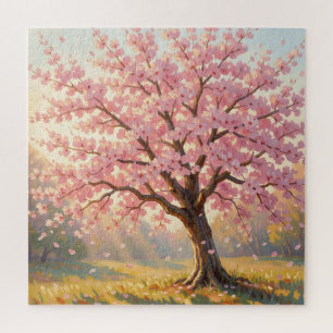  Blooming Cherry Blossom Tree Spring  Jigsaw Puzzle
