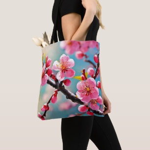 Blooming Cherry Blossoms in Spring Tote Bag
