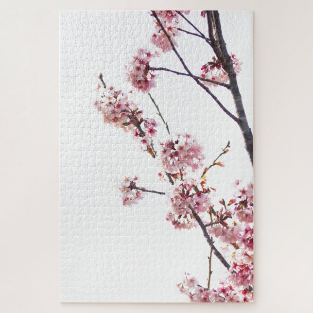Blooming Cherry Tree Jigsaw Puzzle (Vertical)