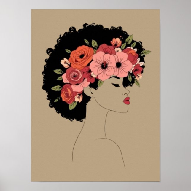 Blooming Crown Poster (Front)