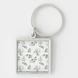 Blooming Delight Pattern Key Ring