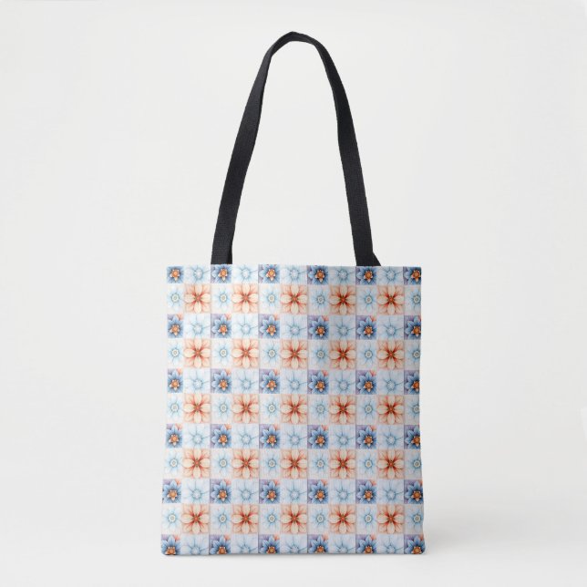 Blooming Elegance Tote Bag (Front)