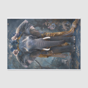 Blooming Elephant Tissue Paper