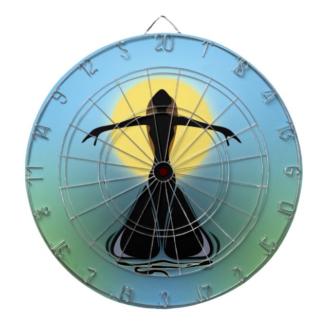 Blooming Female Dartboard (Front)