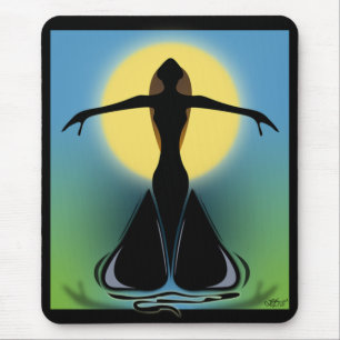 Blooming Female Mouse Pad