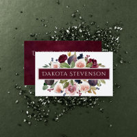 Blooming Figs | Elegant Watercolor Floral Branding
