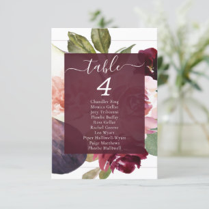 Blooming Figs Moody Rustic Guest Name Table Card