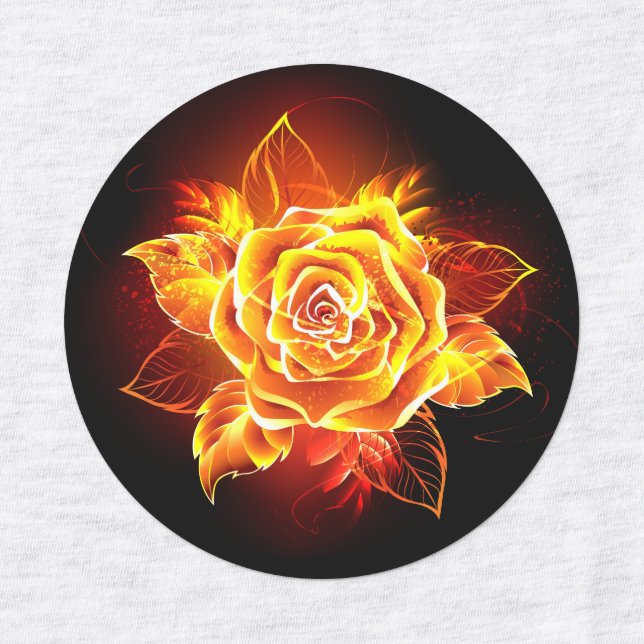 Blooming Fire Rose (Design 1)