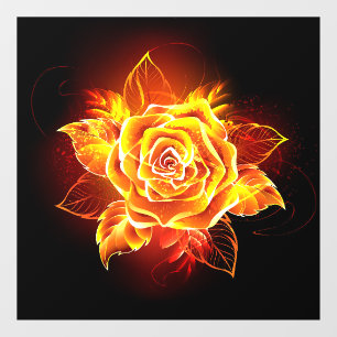 Blooming Fire Rose