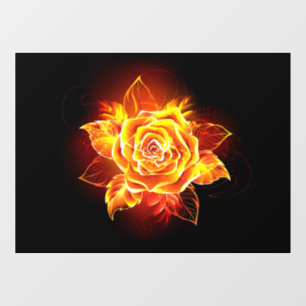 Blooming Fire Rose