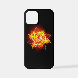 Blooming Fire Rose iPhone 12 Mini Case