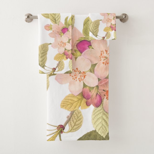 Blooming Florals Bath Towel Set (Insitu)