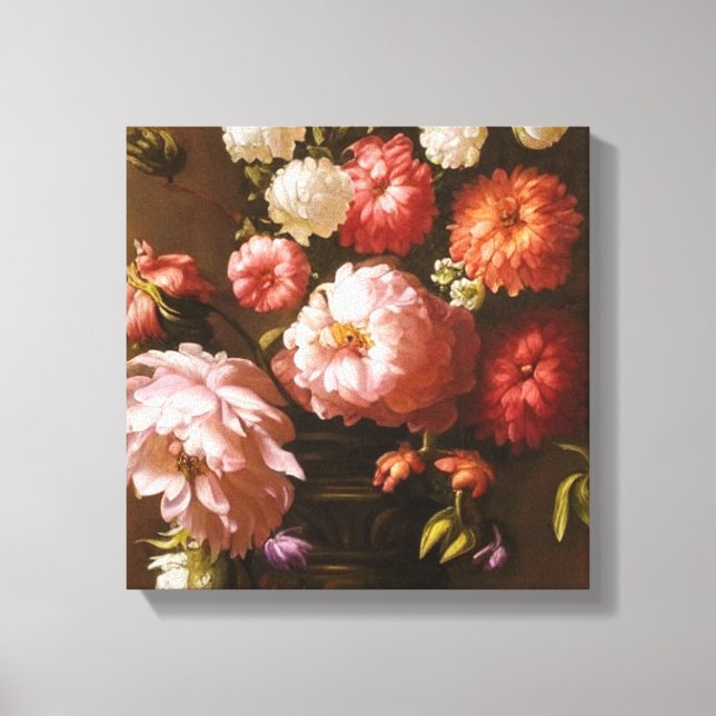 Blooming Flowers Canvas Print (Front)