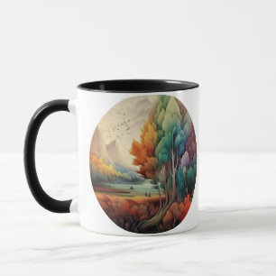 Blooming Flowers Tea Cup