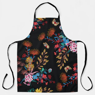 Blooming Garden Butterflies Liberty Style Apron
