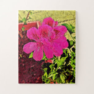 Blooming Garden Symphony Jigsaw Puzzle