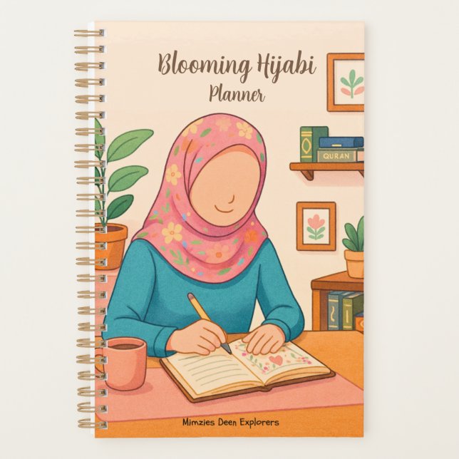Blooming Hijabi Planner (Front)