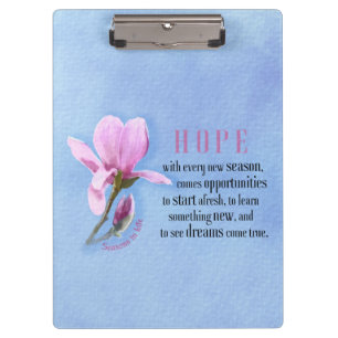 Blooming Hope Clipboard