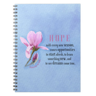 Blooming Hope Notebook