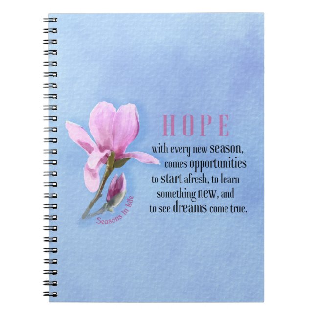Blooming Hope Notebook (Front)