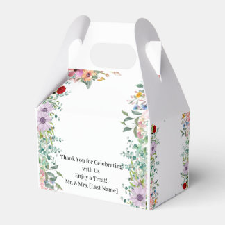 Blooming Joy – Vibrant Multicolor Floral Favour Bo Favour Box