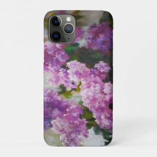 Blooming Lilac – Impressionist Spring Flowers iPhone 11 Pro Case