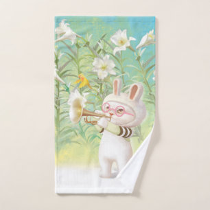 Blooming Lily Bath Towel Set