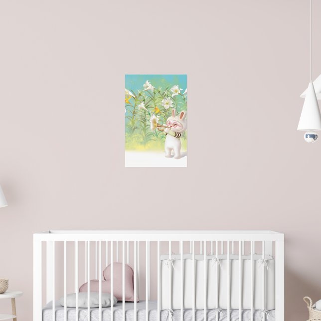 Blooming Lily Poster (Nursery 2)